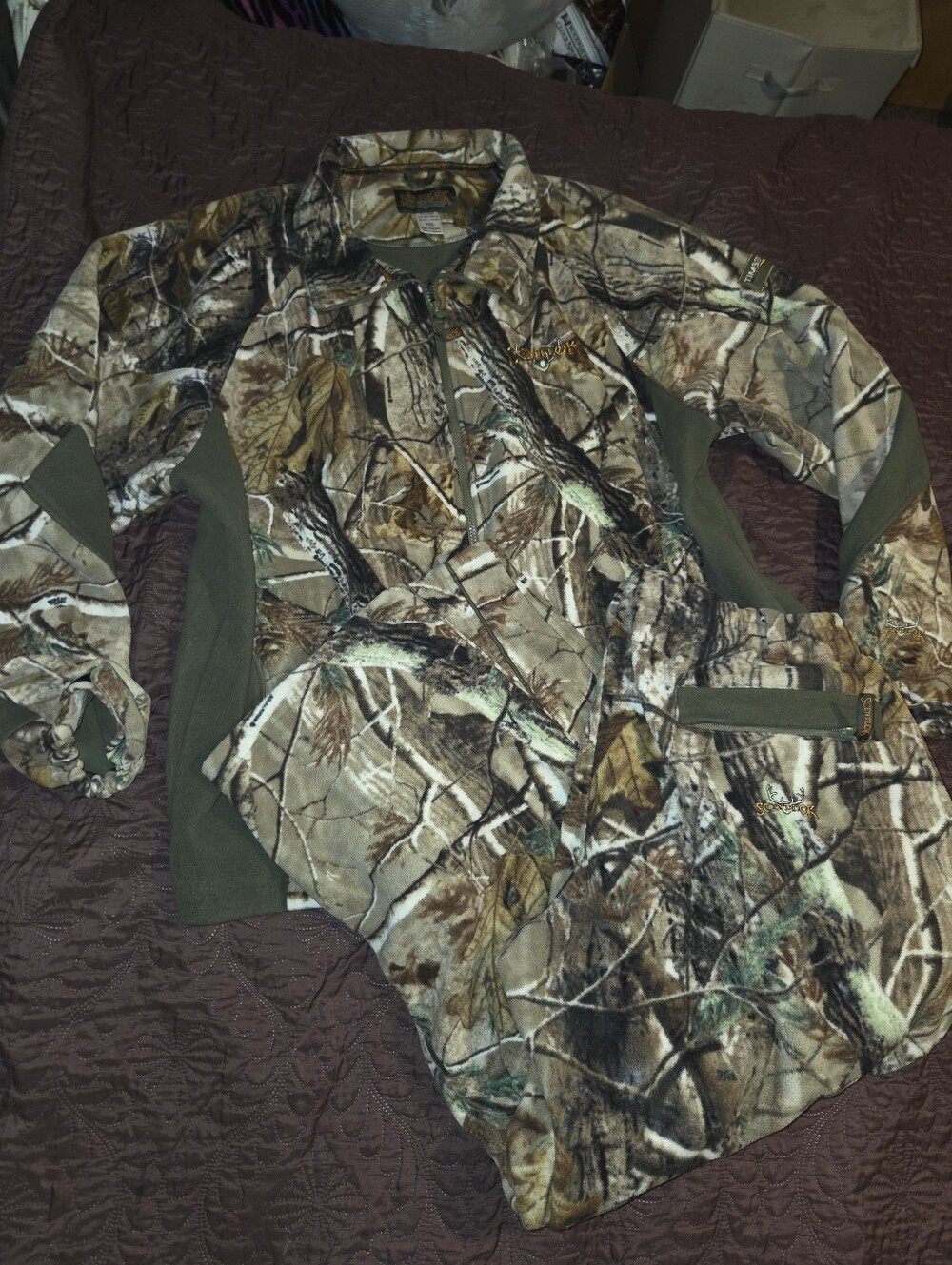 Scent Lok Heavy Camo Jacket/pant Set 2xl/3xl